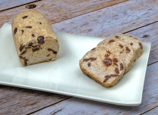 Cake amandes & pépites choco. <br/>8,50€ pièce
