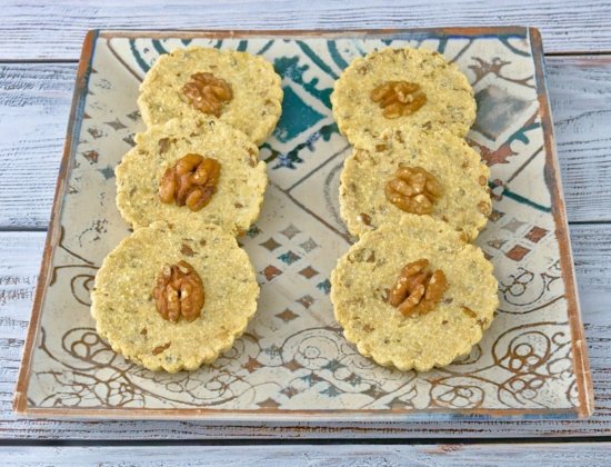 Cookies aux noix<br/>6€ les 6